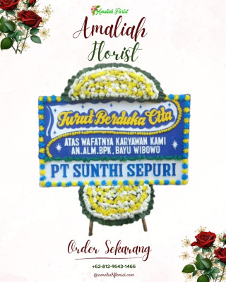 Papan Bunga Duka di Paniai Barat